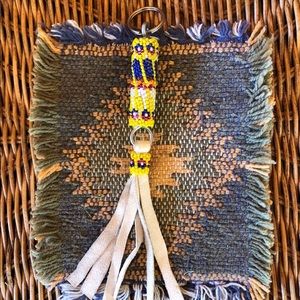 Native American Beaded keychain